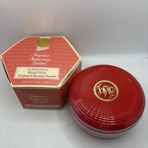 Vintage Fragance Impressions Limited Perfumed Dusting‎ Powder Sealed 5oz